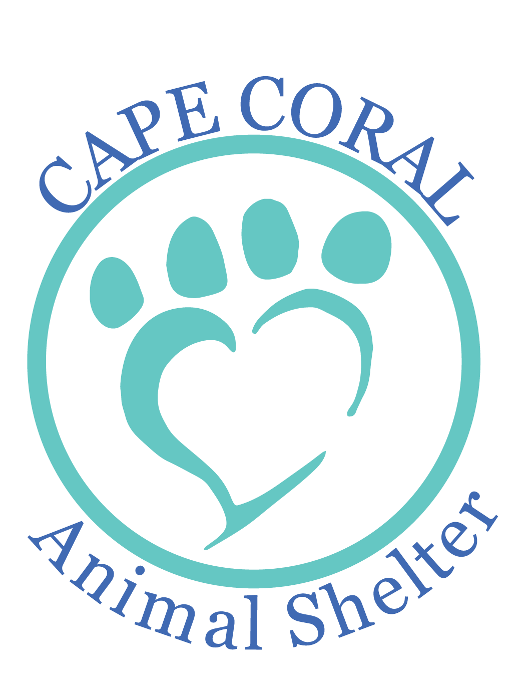 cape coral animal shelter logo