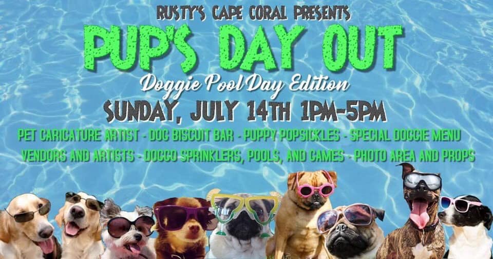 Pup's Day Out at Rusty's Raw Bar and Grill