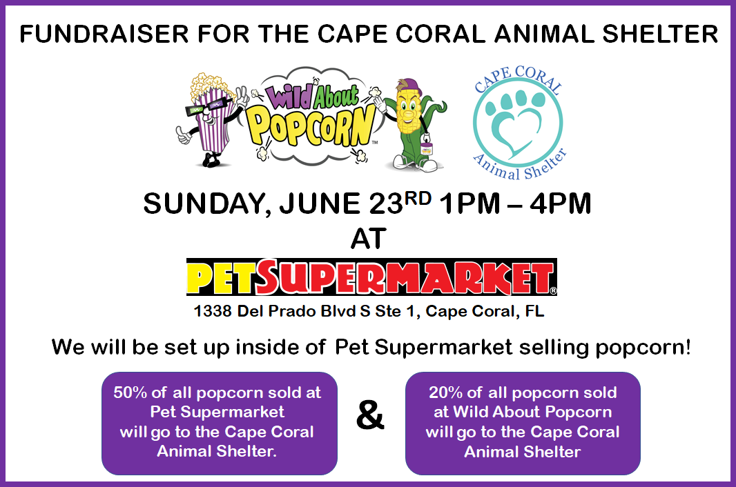 Wild About Popcorn Fundraiser for CCAS