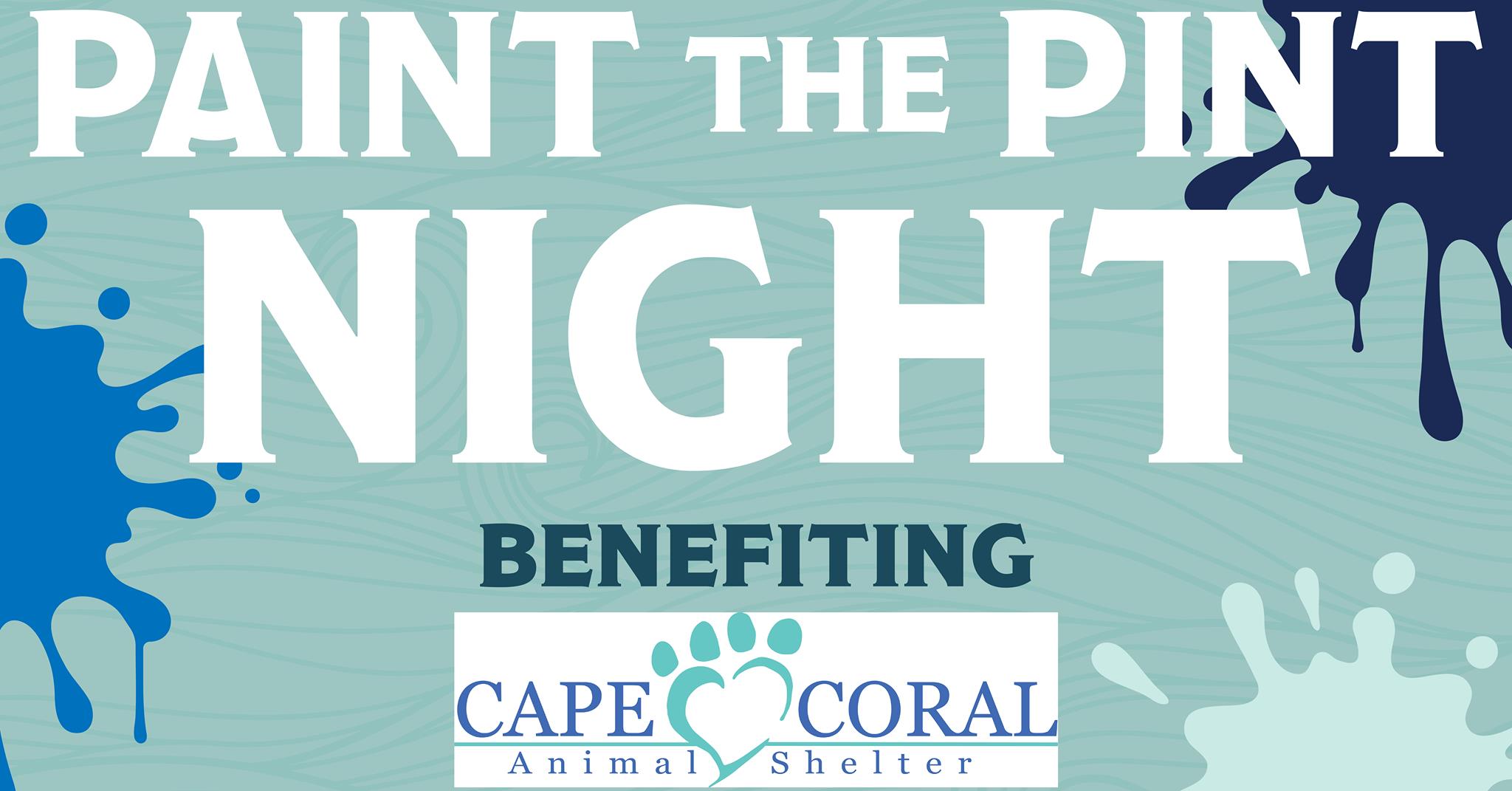 Paint the Pint Night Cape Coral Animal Shelter