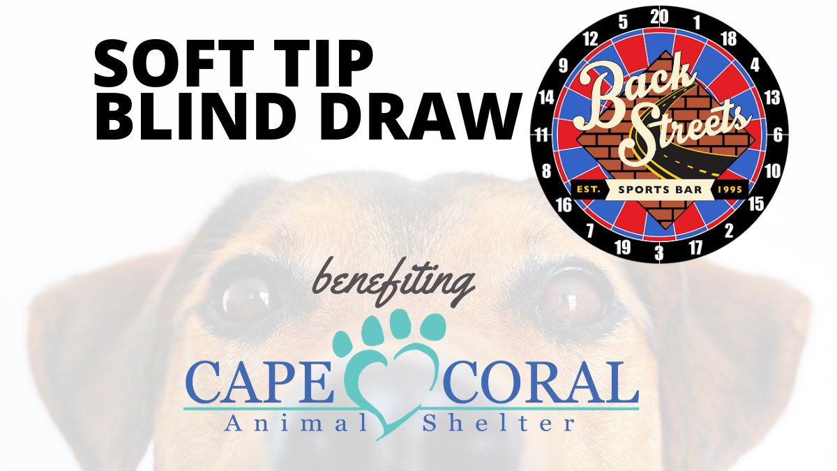 Soft Tip Blind Draw at BackStreets Sports Bar