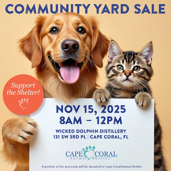 Cape Coral Animal Shelter Community Yard Sale